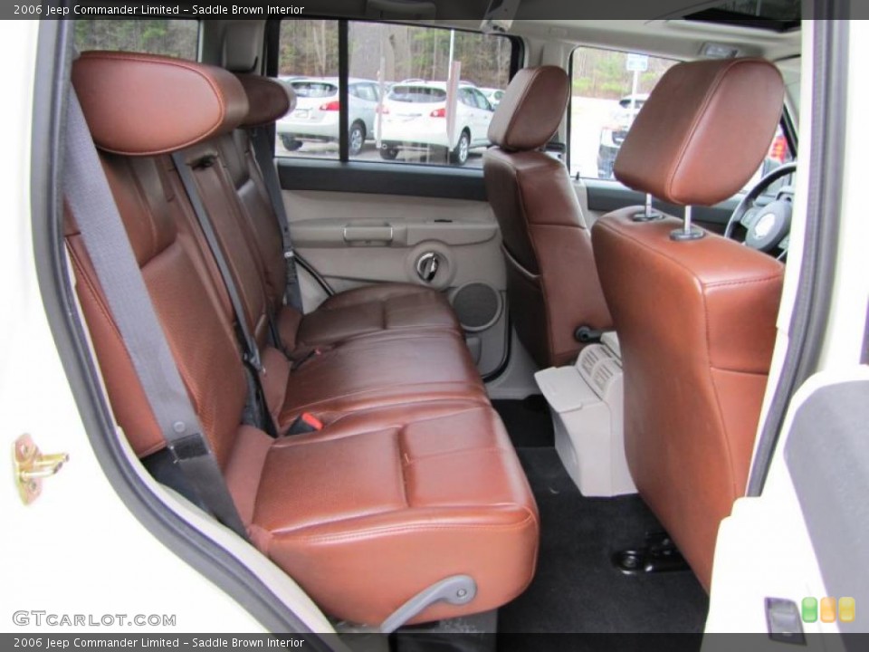 Saddle Brown Interior Photo for the 2006 Jeep Commander Limited #46009859