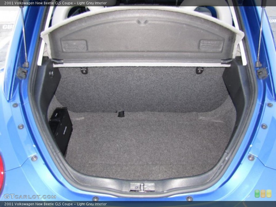Light Grey Interior Trunk for the 2001 Volkswagen New Beetle GLS Coupe #46011304