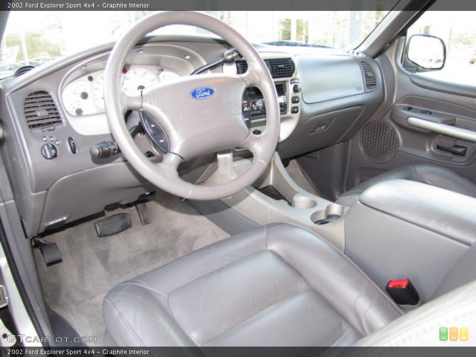 Graphite Interior Prime Interior for the 2002 Ford Explorer Sport 4x4 #46011394