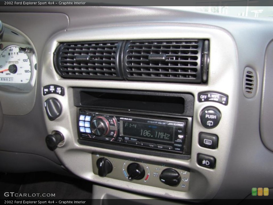 Graphite Interior Controls for the 2002 Ford Explorer Sport 4x4 #46011415