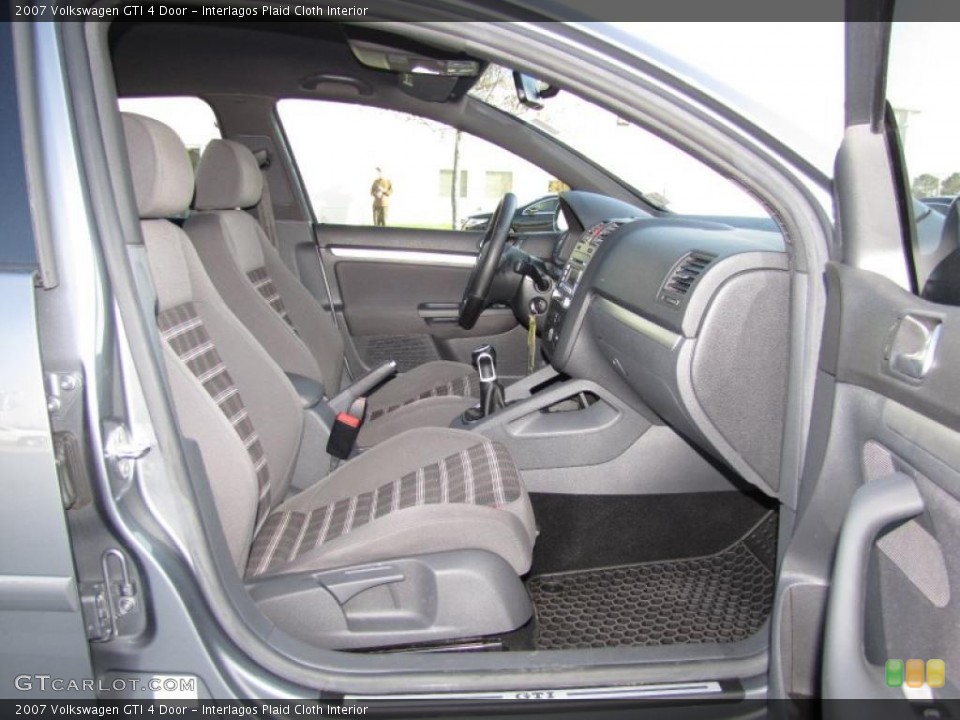 Interlagos Plaid Cloth Interior Photo for the 2007 Volkswagen GTI 4 Door #46011622