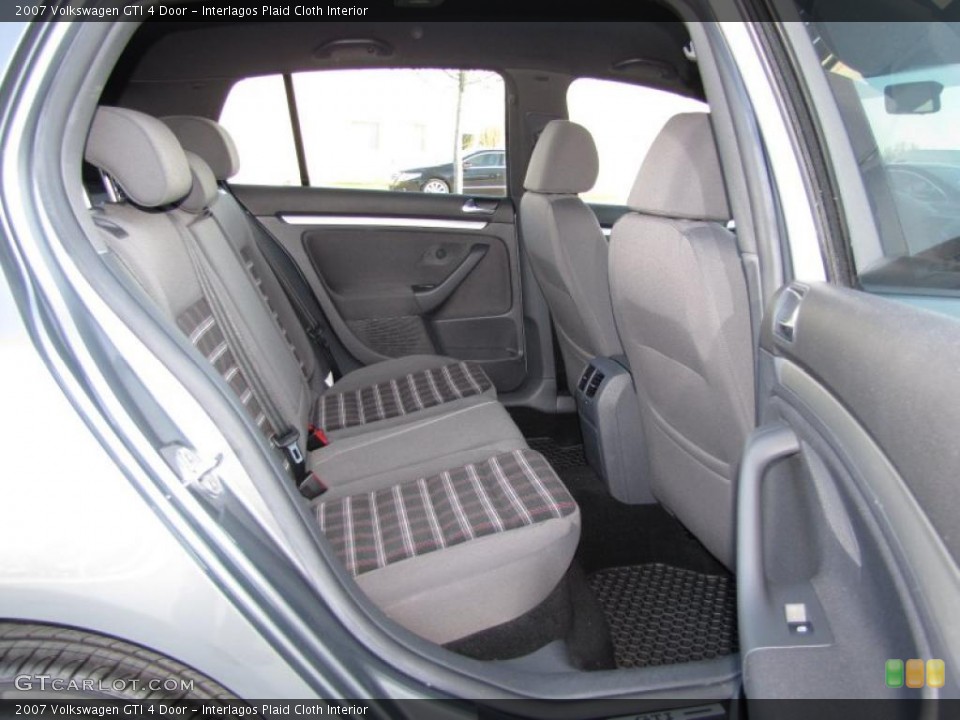 Interlagos Plaid Cloth Interior Photo for the 2007 Volkswagen GTI 4 Door #46011637
