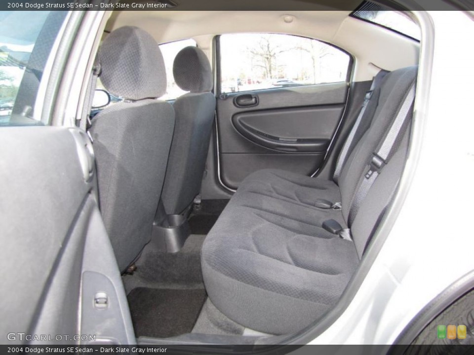 Dark Slate Gray Interior Photo for the 2004 Dodge Stratus SE Sedan #46011817