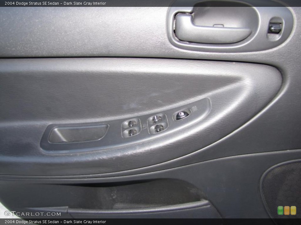 Dark Slate Gray Interior Door Panel for the 2004 Dodge Stratus SE Sedan #46011820