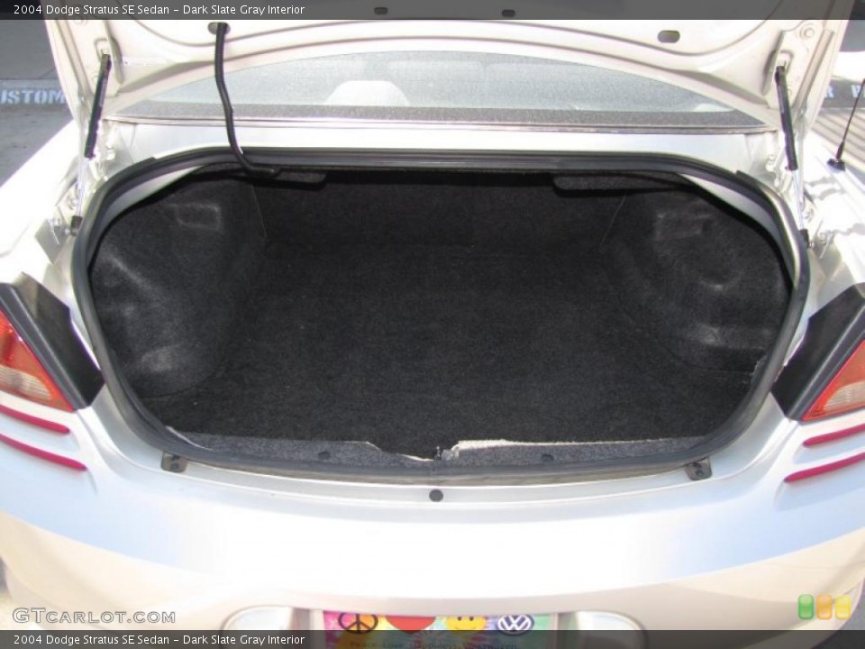 Dark Slate Gray Interior Trunk for the 2004 Dodge Stratus SE Sedan #46011835