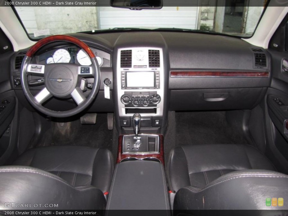 Dark Slate Gray Interior Dashboard for the 2008 Chrysler 300 C HEMI #46016722