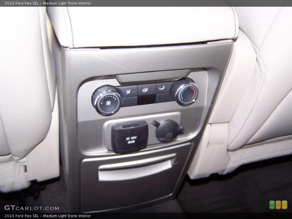 Medium Light Stone Interior Controls for the 2010 Ford Flex SEL #46019917