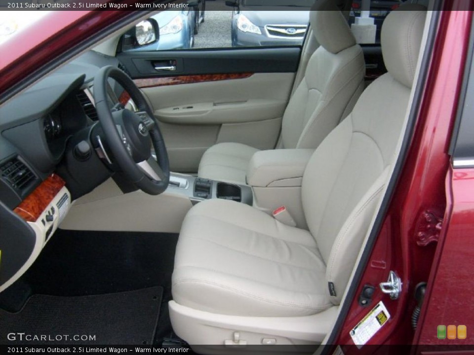 Warm Ivory Interior Photo for the 2011 Subaru Outback 2.5i Limited Wagon #46021849