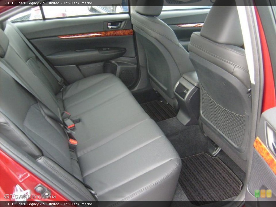 Off-Black Interior Photo for the 2011 Subaru Legacy 2.5i Limited #46021882