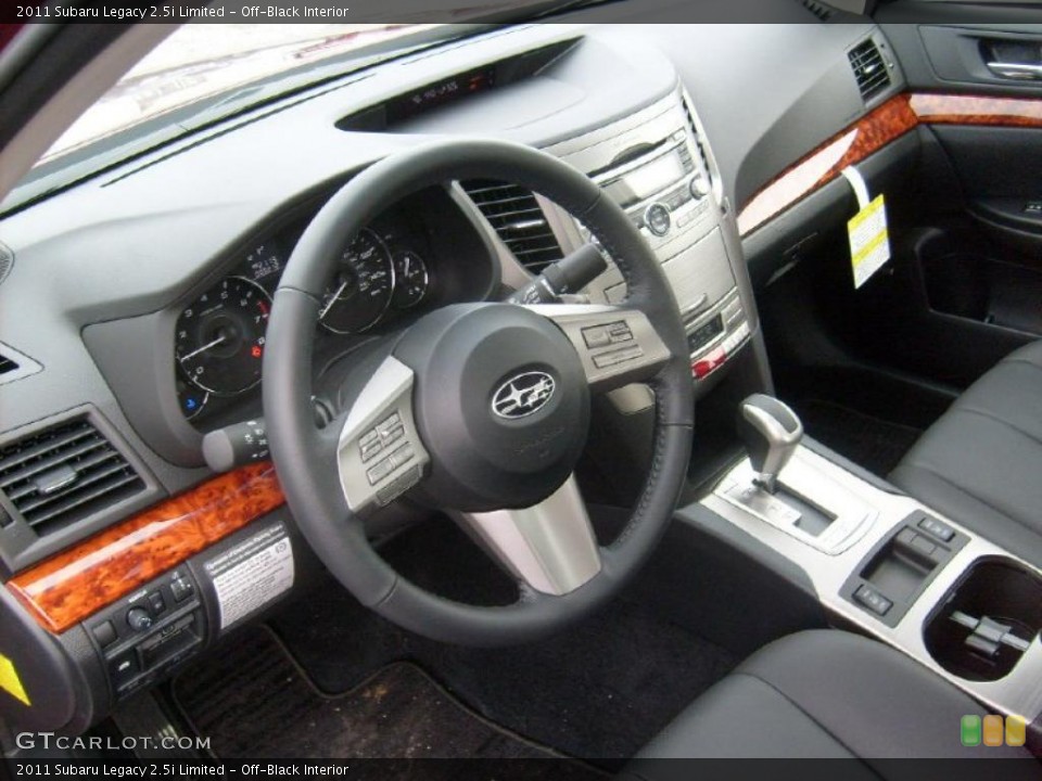 Off-Black Interior Prime Interior for the 2011 Subaru Legacy 2.5i Limited #46022005
