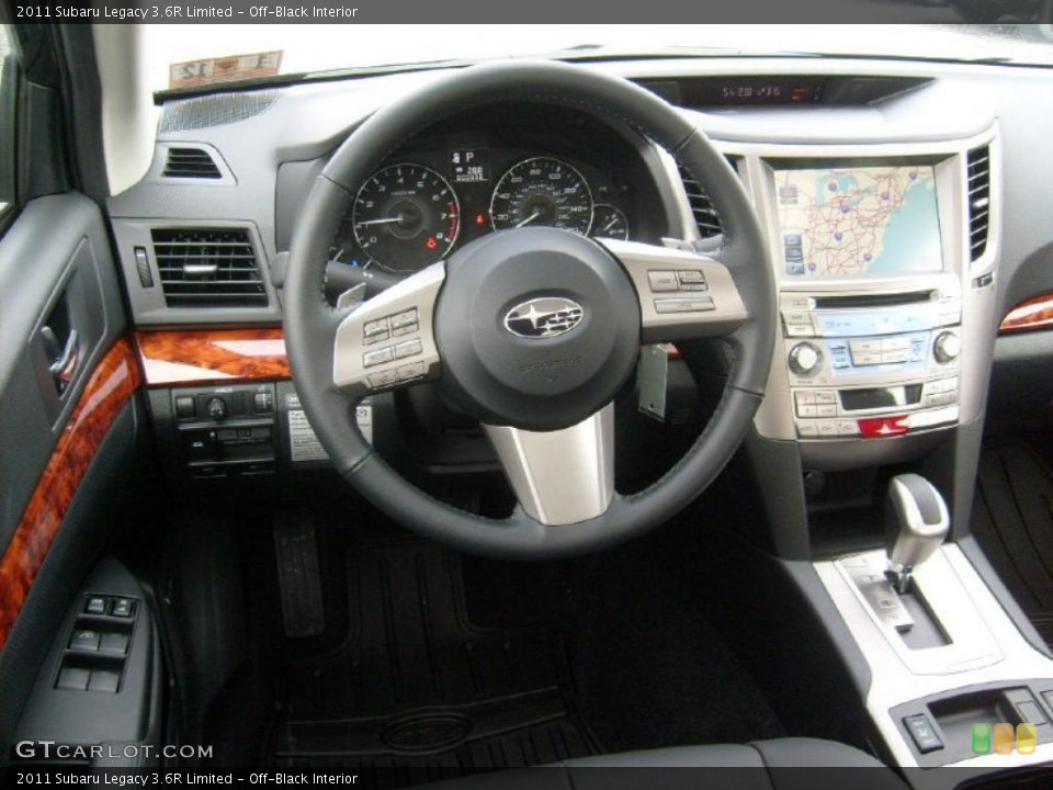 Off-Black Interior Dashboard for the 2011 Subaru Legacy 3.6R Limited #46022008