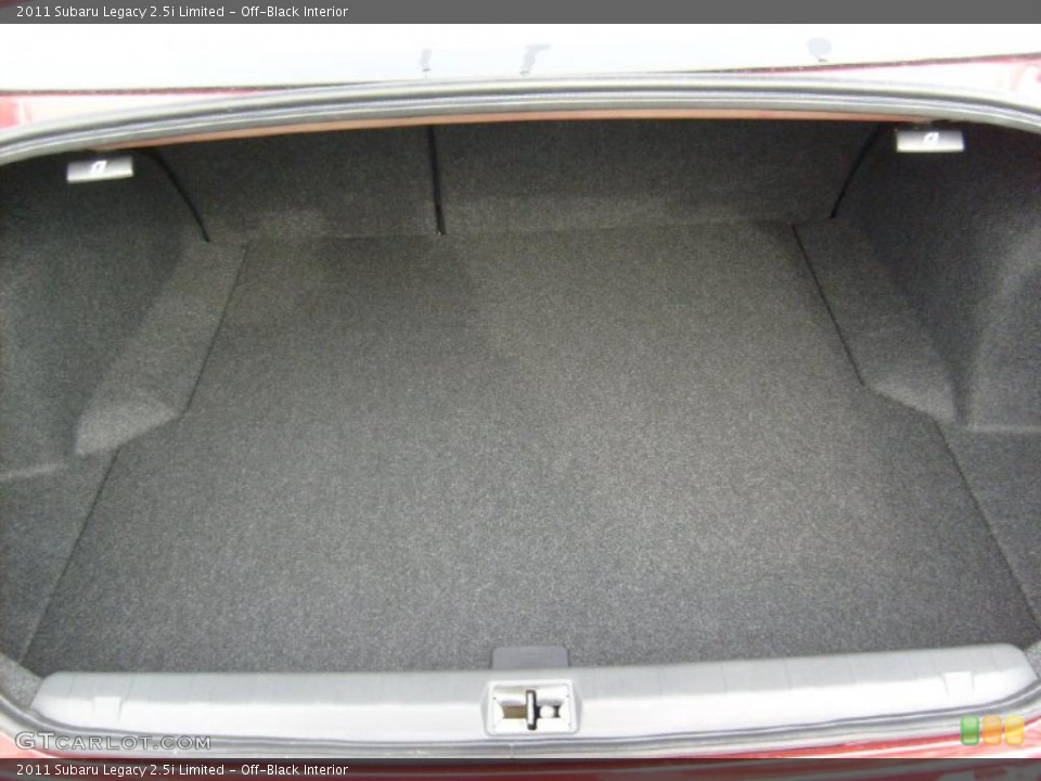 Off-Black Interior Trunk for the 2011 Subaru Legacy 2.5i Limited #46022044