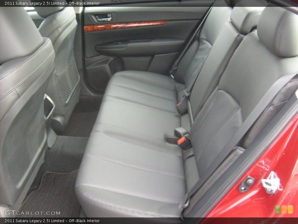Off-Black Interior Photo for the 2011 Subaru Legacy 2.5i Limited #46022059