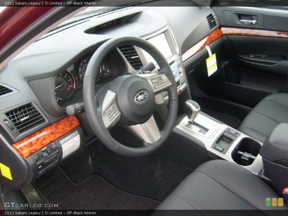 Off-Black Interior Prime Interior for the 2011 Subaru Legacy 2.5i Limited #46022083