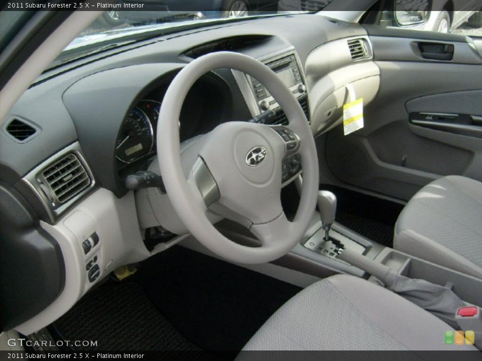 Platinum Interior Photo for the 2011 Subaru Forester 2.5 X #46022692