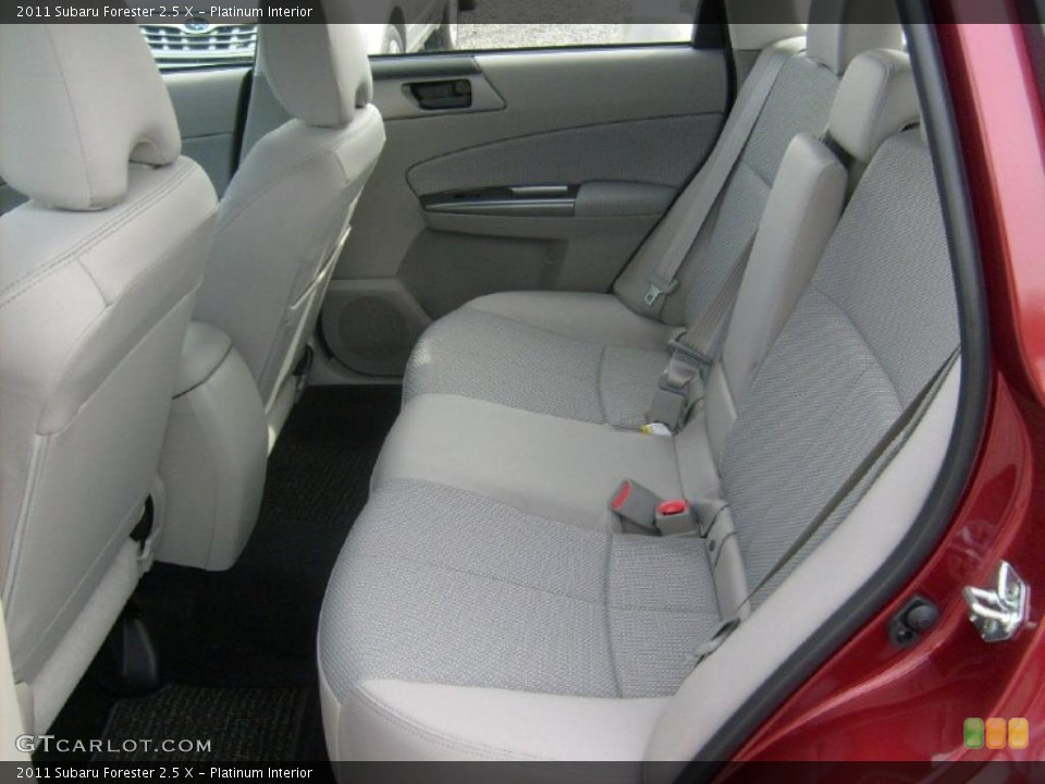 Platinum Interior Photo for the 2011 Subaru Forester 2.5 X #46022755