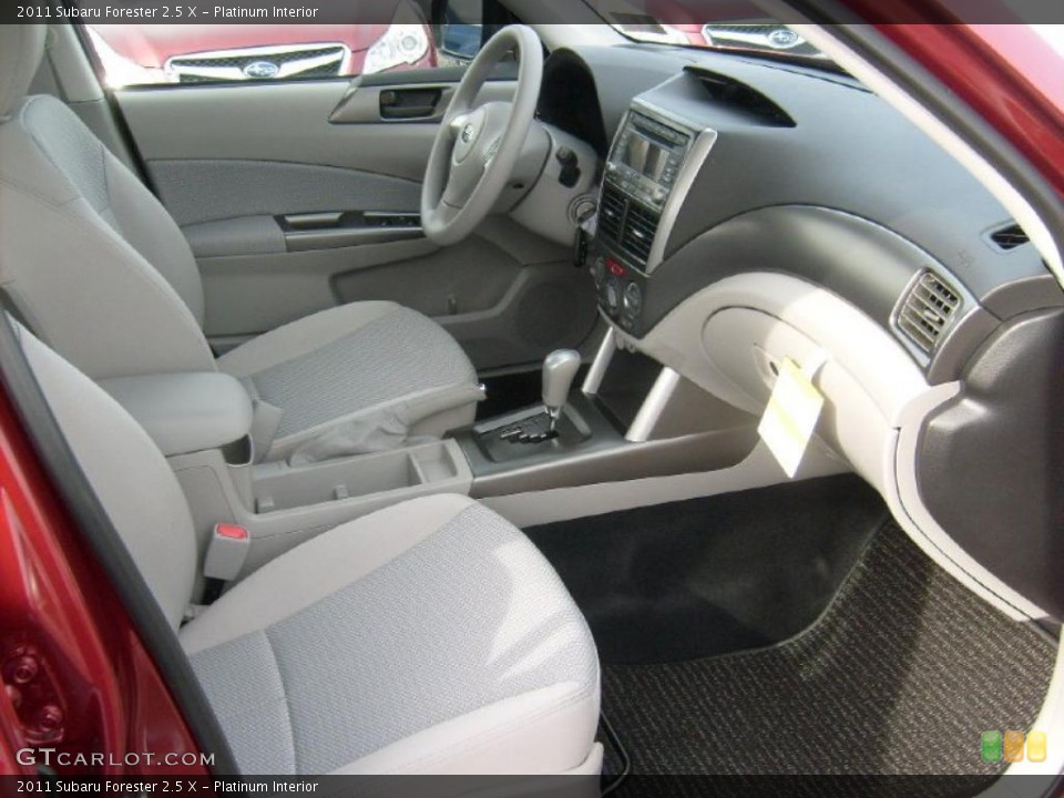 Platinum Interior Photo for the 2011 Subaru Forester 2.5 X #46022827