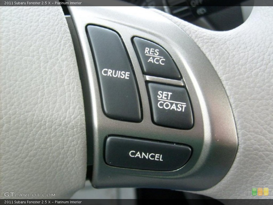 Platinum Interior Controls for the 2011 Subaru Forester 2.5 X #46022833