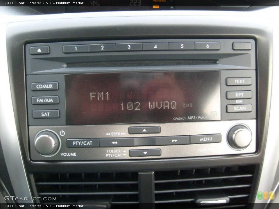 Platinum Interior Controls for the 2011 Subaru Forester 2.5 X #46022836