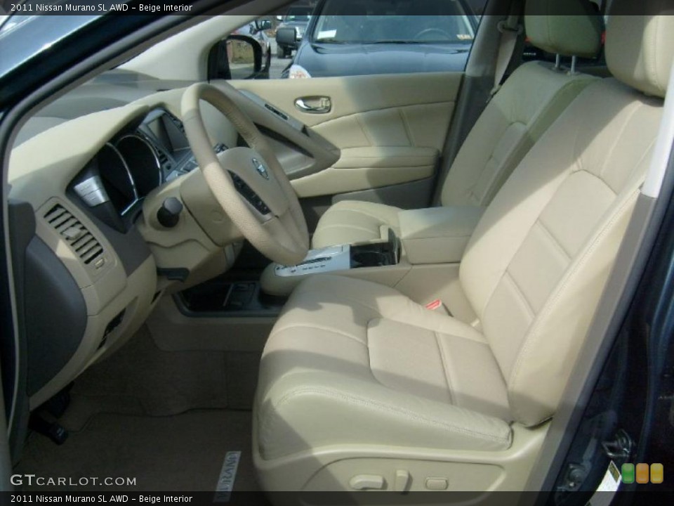 Beige Interior Photo for the 2011 Nissan Murano SL AWD #46022923