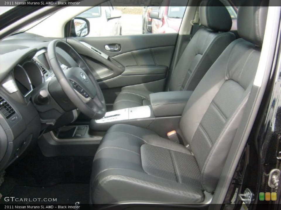 Black Interior Photo for the 2011 Nissan Murano SL AWD #46022935