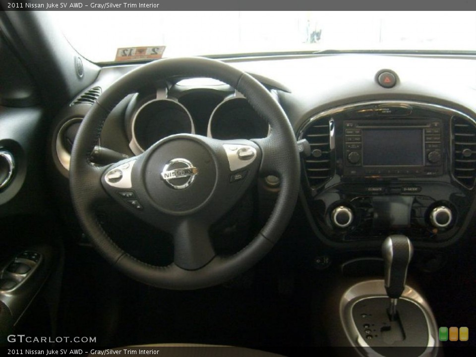 Gray/Silver Trim Interior Dashboard for the 2011 Nissan Juke SV AWD #46022959