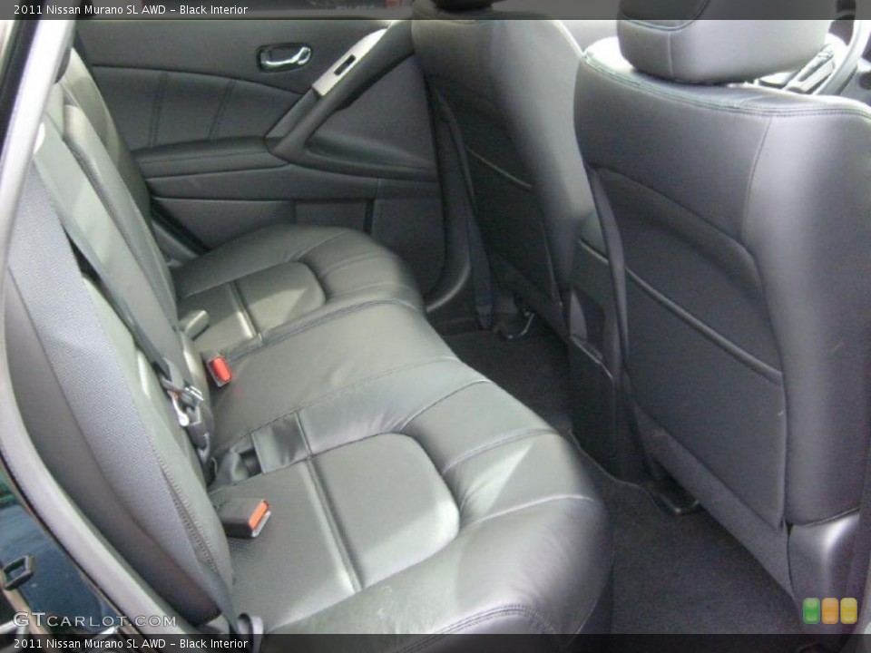 Black Interior Photo for the 2011 Nissan Murano SL AWD #46022986