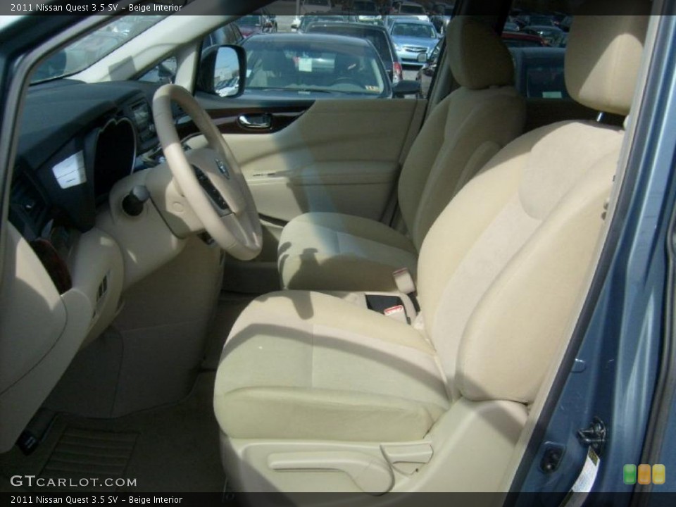 Beige Interior Photo for the 2011 Nissan Quest 3.5 SV #46023007