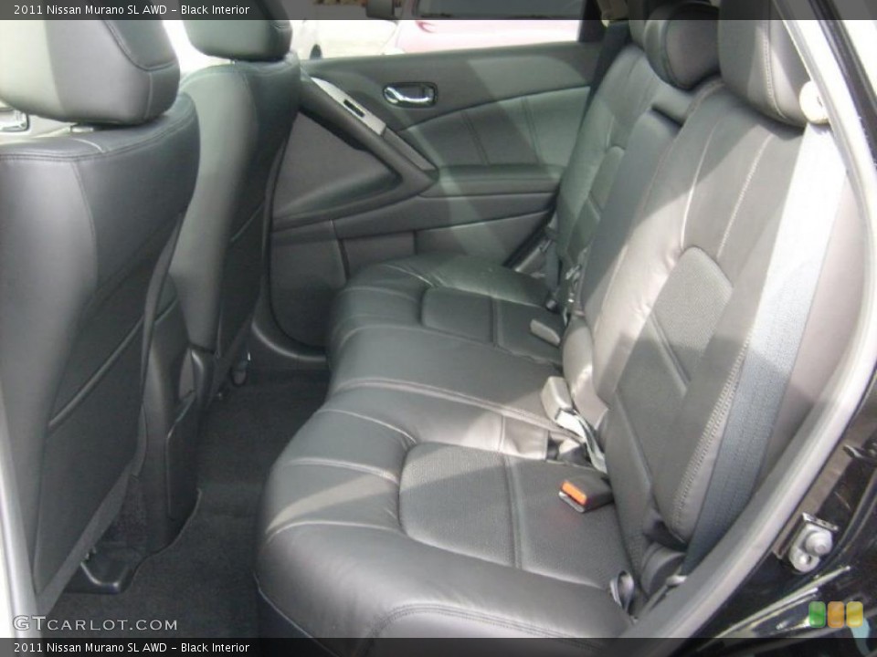 Black Interior Photo for the 2011 Nissan Murano SL AWD #46023067
