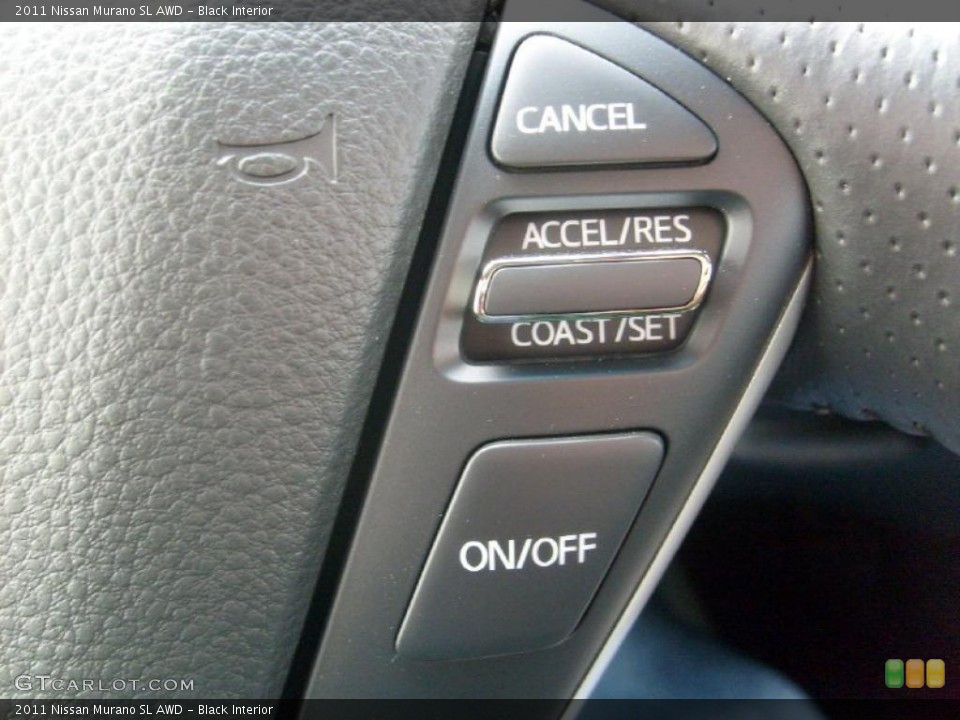 Black Interior Controls for the 2011 Nissan Murano SL AWD #46023100