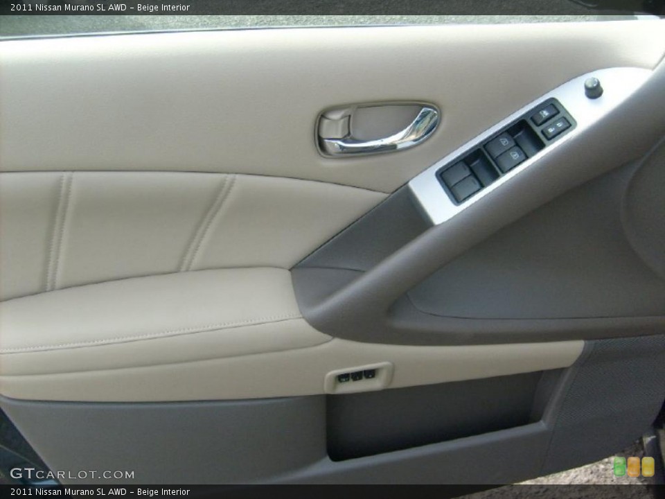 Beige Interior Door Panel for the 2011 Nissan Murano SL AWD #46023181