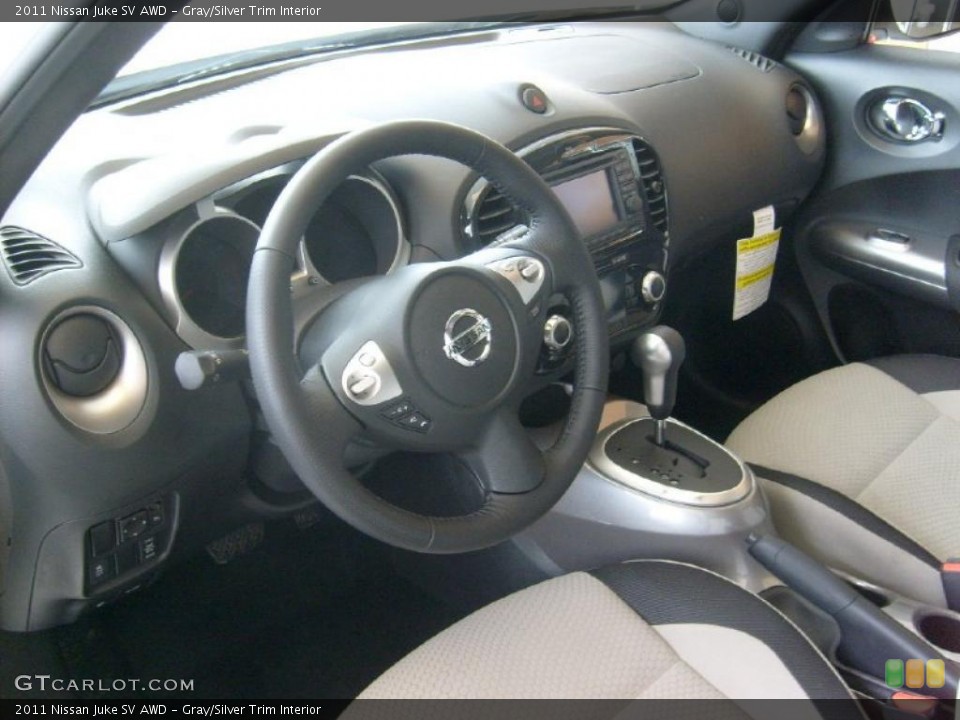 Gray/Silver Trim Interior Dashboard for the 2011 Nissan Juke SV AWD #46023205