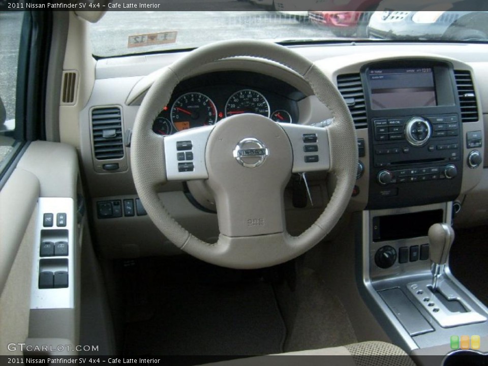 Cafe Latte Interior Dashboard for the 2011 Nissan Pathfinder SV 4x4 #46023667