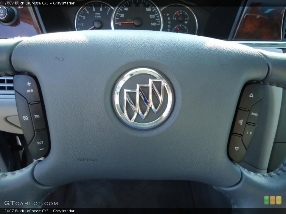 Gray Interior Controls for the 2007 Buick LaCrosse CXS #46025392