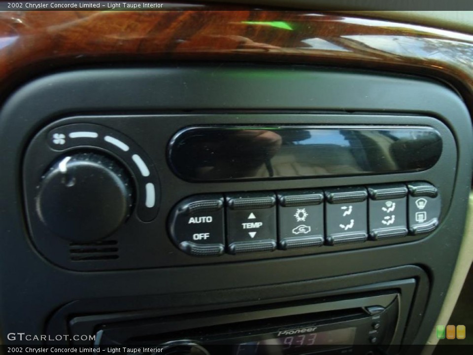 Light Taupe Interior Controls for the 2002 Chrysler Concorde Limited #46025992