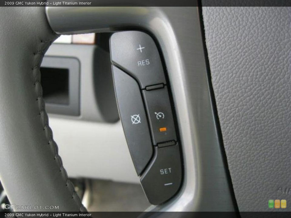 Light Titanium Interior Controls for the 2009 GMC Yukon Hybrid #46026487