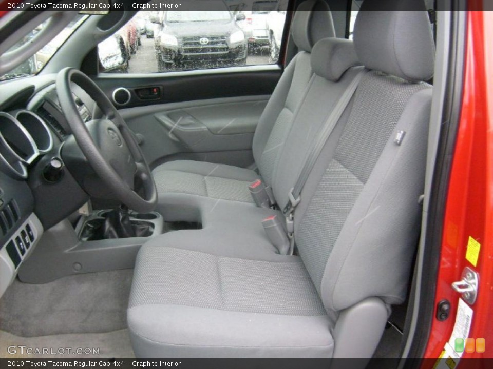 Graphite Interior Photo for the 2010 Toyota Tacoma Regular Cab 4x4 #46026862