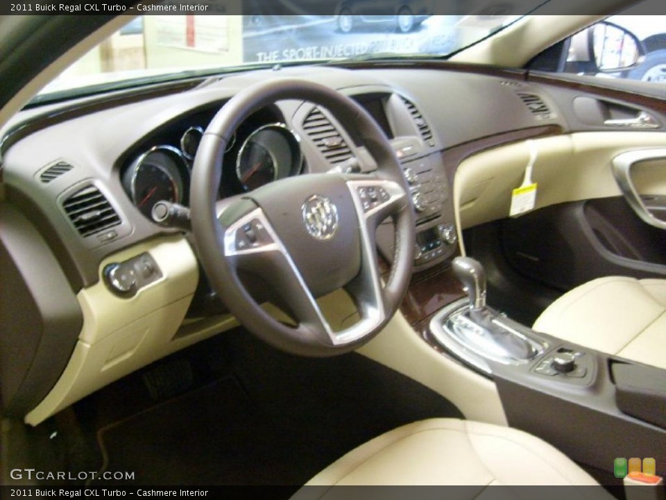 Cashmere Interior Prime Interior for the 2011 Buick Regal CXL Turbo #46028842