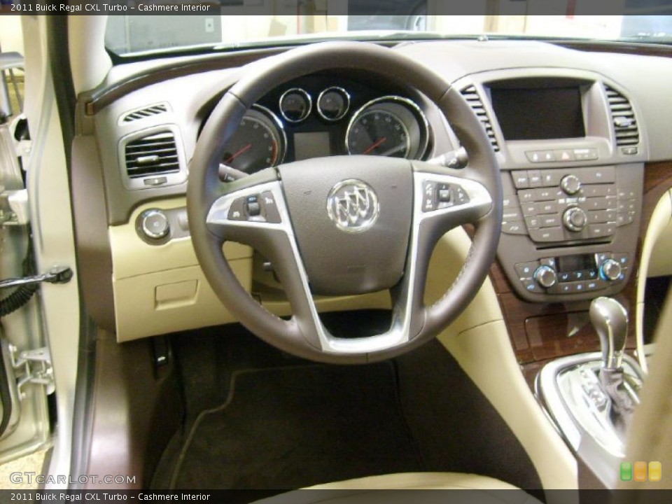 Cashmere Interior Dashboard for the 2011 Buick Regal CXL Turbo #46028887