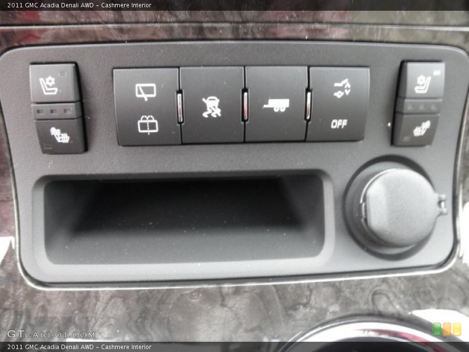 Cashmere Interior Controls for the 2011 GMC Acadia Denali AWD #46029865