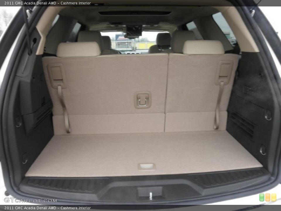 Cashmere Interior Trunk for the 2011 GMC Acadia Denali AWD #46030163