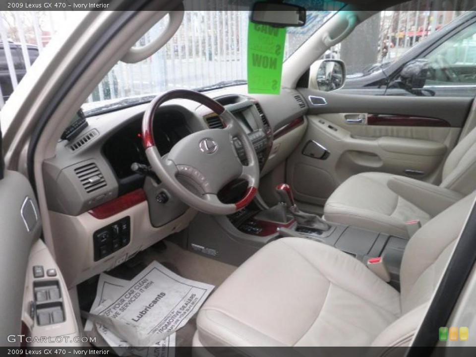 Ivory Interior Prime Interior for the 2009 Lexus GX 470 #46030574