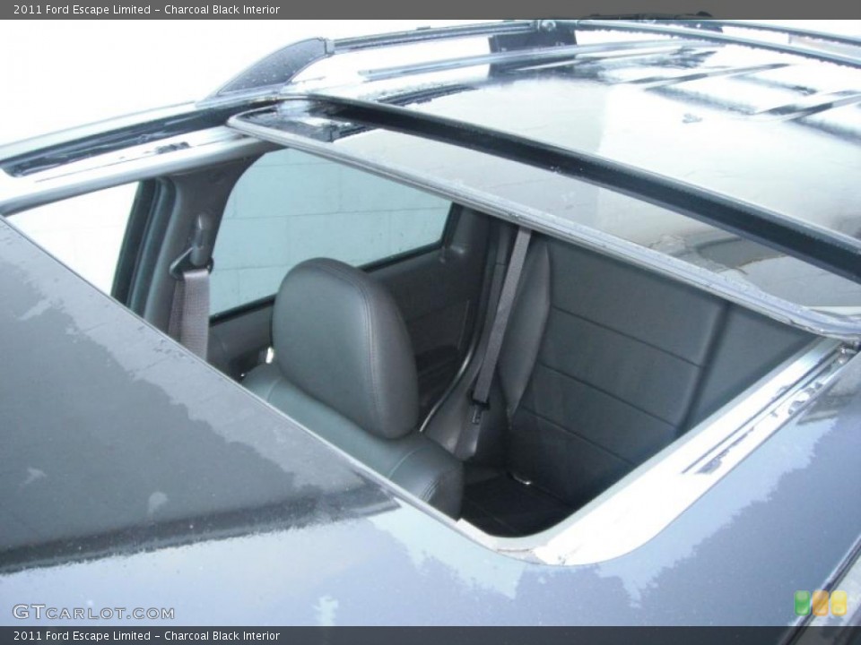 Charcoal Black Interior Sunroof for the 2011 Ford Escape Limited #46033176