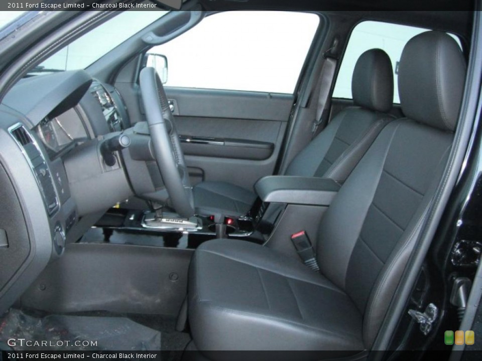 Charcoal Black Interior Photo for the 2011 Ford Escape Limited #46033302