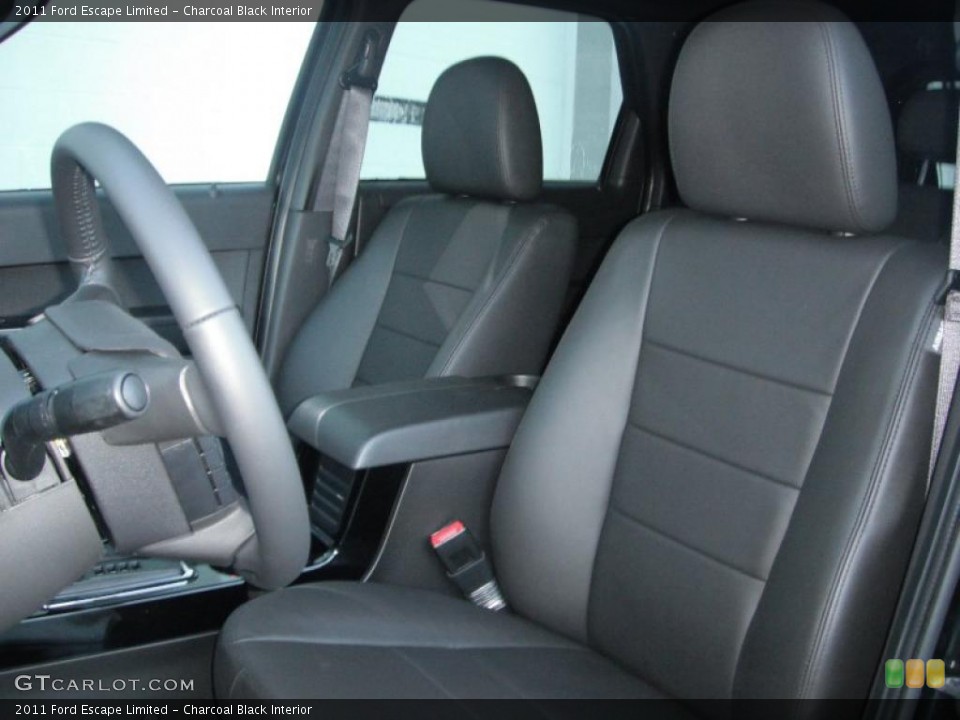 Charcoal Black Interior Photo for the 2011 Ford Escape Limited #46033308