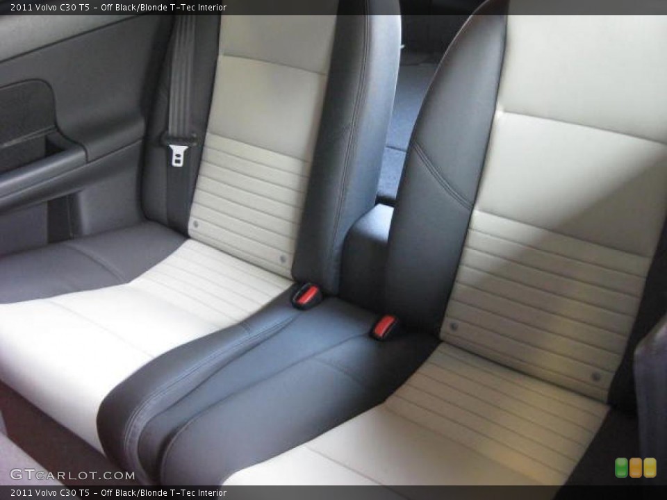 Off Black/Blonde T-Tec Interior Photo for the 2011 Volvo C30 T5 #46034031