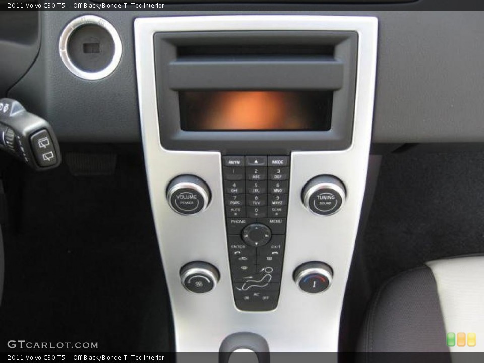 Off Black/Blonde T-Tec Interior Controls for the 2011 Volvo C30 T5 #46034113