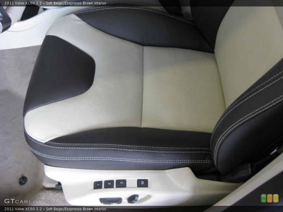 Soft Beige/Esspresso Brown Interior Photo for the 2011 Volvo XC60 3.2 #46034229