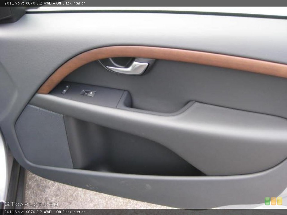 Off Black Interior Door Panel for the 2011 Volvo XC70 3.2 AWD #46034262