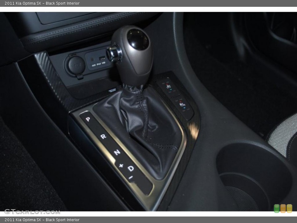 Black Sport Interior Transmission for the 2011 Kia Optima SX #46034874